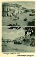 Szászrégen, Főtér / Main square, automobile