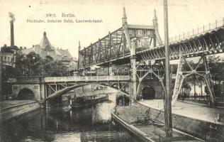 Berlin, Hochbahn, Anhalter Bahn, Landwehrkanal / railway, canal