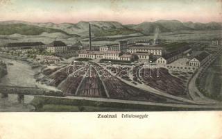 Zsolna, Cellulóz gyár, kiadja Schwarz Vilmos / cellulose factory (EK)