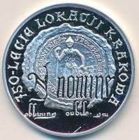 Lengyelország 2007. 10Zl Ag "750 éves Krakkó" T:PP
Poland 2007. 10 Zlotych Ag "Munici...