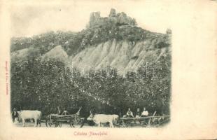 Cetatea Neamtului / Citadel fortress, bull carriage Emb.