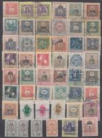 95 db illetékbélyeg összefüggésekkel berakólapon