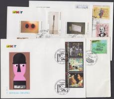 8 diff. FDC, 8 klf FDC