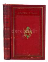 Anatole France: Írókról. Bp., [1925], Dante Könyvkiadó. Kicsit kopott díszes vászonkötésben, egyébként jó állapotban.