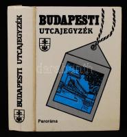 Dr. Károly István(szerk.): Budapesti utcajegyzék 1981. Bp., 1981, Panoráma. Kiadói kartonált kötés, ...