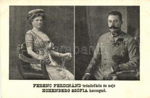 Archduke Franz Ferdinand of Austria and Sophie, Duchess of Hohenberg (cut)