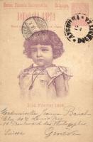 1896 Prince Boris confirmation card Ga. (non PC)