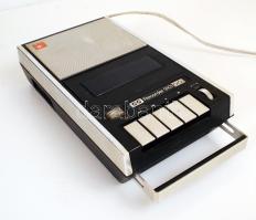 Retró BASF 9101 felvevős magnó, 25×14 cm