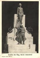 Eroilor din Reg. 46/61 Infanterie / WWI Romanian Heroes of Reg. 46/61 Infantry monument by Horia Miclescu, Román hősök emlékműve