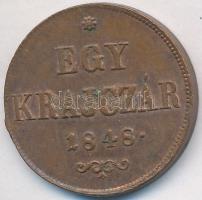 1848. 1Kr Cu T:2