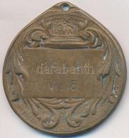 Füsti Molnár Béla 1944. "SOHA" irredenta Br érem füllel (42mm) T:2-