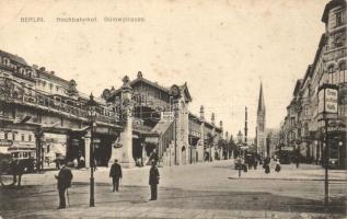 Berlin, Hochbahnhof, Bülowstrasse / railway station, street (EK)