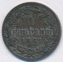 Német Államok / Nassau 1861. 1Kr Ag T:2- German States / Bavaria 1861. 1 Kreuzer Ag C:VF