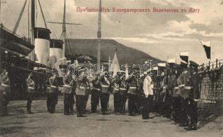 Yalta, Arrival of K.u.K. Imperial Majesties, navy (EK)