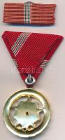 1964. "Kiváló Szolgálatért Érdemrend" aranyozott, zománcozott Br kitüntetés mellszalagon, ...