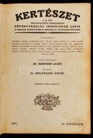 1932 2 db kertészeti tematikájú periodika:  Kertészet. Szerk.: Jeszenszky Árpád. VI. évfolyam, 1932.; Növényvédelem. Szerk.: Kerekes Lajos. VIII. évfolyam, 1932. A két évfolyam egybekötve. Félvászon kötésben, jó állapotban.