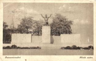 Budapest XX. Pestszenterzsébet, Hősök szobra (fa)