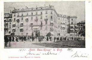 1898 Geneva, Genf; Hotel Beau-Rivage (Rb)