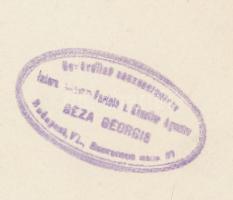 cca 1930-1940 L'art fotó salon, Bp., Artisták magyaros ruhában, 18x11 cm