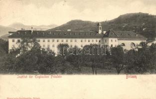 Bressanone, Brixen; Institut der Englischen Fraulein / girl chool (small tear)