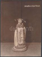 cca 1930 Fritz Krapp Photo: Schaefers Liliput Revue, pecséttel jelzett, feliratozva, 17x22 cm