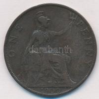 Nagy-Britannia 1900. 1p Br "Viktória" T:3 Great Britain 1900. 1 Penny Br "Victoria" C:F