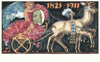 1821-1911 Luitpold von Bayern, anniversary, Ga. s: M. Diez