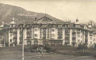 Ótátrafüred, Grand Hotel; Nagy Sándorné fotószalonja Budapest/Tátrafüred, photo