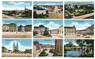 Prívoz, Oderfurt; (Ostrava) Virgin Mary Church, railway street, square