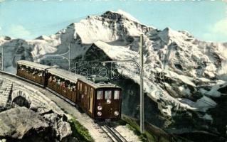 Schynige Platte, Bahn mint Jungfrau / train, mountain (EB)