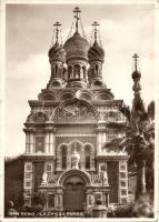 San Remo, La Chiesa Russa / Russian Church (small tear)