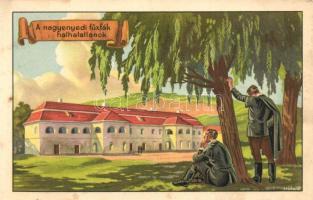 Nagyenyed, kollégium, irredenta / boarding school s: Gebhardt