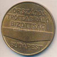 Iván István (1905-1968) "Országos Trófeabíráló Bizottság - Budapest" Br emlékérem (40mm) T...