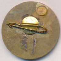 ~1970. "Balatoni Nyári Egyetem Veszprém" zománcozott fém jelvény T:2 (ragasztásnyom)