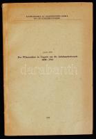 Für, Lajos: Der Pflanzenbau in Ungarn um die Jahrhundertwende 1890-1914. Különlenyomat az Agrártörténeti Szemle 1971. évi supplementumából, 1972. A szerző által dedikálva. Tűzött papírkötésben, jó állapotban.