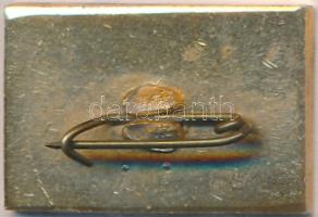 DN "Szimferopol - Kecskemét" testvérváros aranyozott fém jelvény T:2