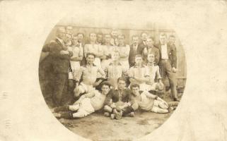 1924 Budapesti Torna Club-Debreceni Vasutas Sport Club labdarúgó mérkőzés / Hungarian football team group photo (EK)