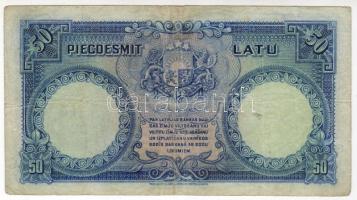 Lettország 1934. 50L T:III+