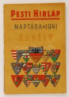 1941 A Pesti Hírlap Naptára, Erdély, benne érdekes cikkekkel, fotókkal illusztrált