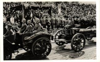 1940 Kolozsvár, bevonulás, Horthy Miklós / entry of the Hungarian troops 'vissza' So. Stpl