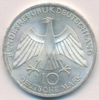 NSZK 1972J 10M Ag "Olimpia-München / Csomó" T:2 GFR 1972J 10 Mark Ag "Olymics Munich / Knot" C:XF