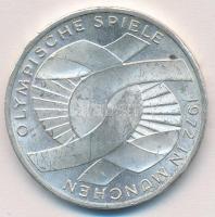 NSZK 1972J 10M Ag "Olimpia-München / Csomó" T:2
GFR 1972J 10 Mark Ag "Olymics Munich ...