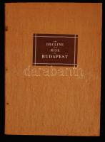 The Decline and Rise of Budapest. Bp., 1946, Dr. Móricz Miklós Printing Office. Kiadói papírkötés, fotókkal illusztrált, kopottas állapotban / paperback, worn condition
