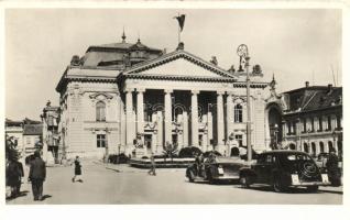 Nagyvárad, Szigligeti színház / theatre, automobile