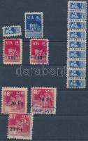 1952-1955 16 db SzTK bélyeg