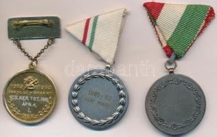 1960. "Iskolai verseny súlyemelés - I. helyezett" aranyozott fém díjérem (36mm) + DN &quot...