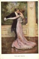 The last waltz, dancing couple, M. Munk Nr. 742. s: Clarence F. Underwood