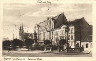 Sopron, Széchenyi tér, Fő posta (fa)