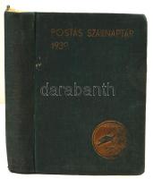 1939 Postás szaknaptár az 1939. évre. Szerk.: Kovács József. Bp., Főposta. Kopott vászonkötésben, egyébként jó állapotban.