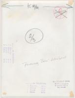 cca 1960 Gink Károly(1922-2002): Ferenczy Béni(1890-1967) Kossuth-díjas magyar szobrász, éremművész,...